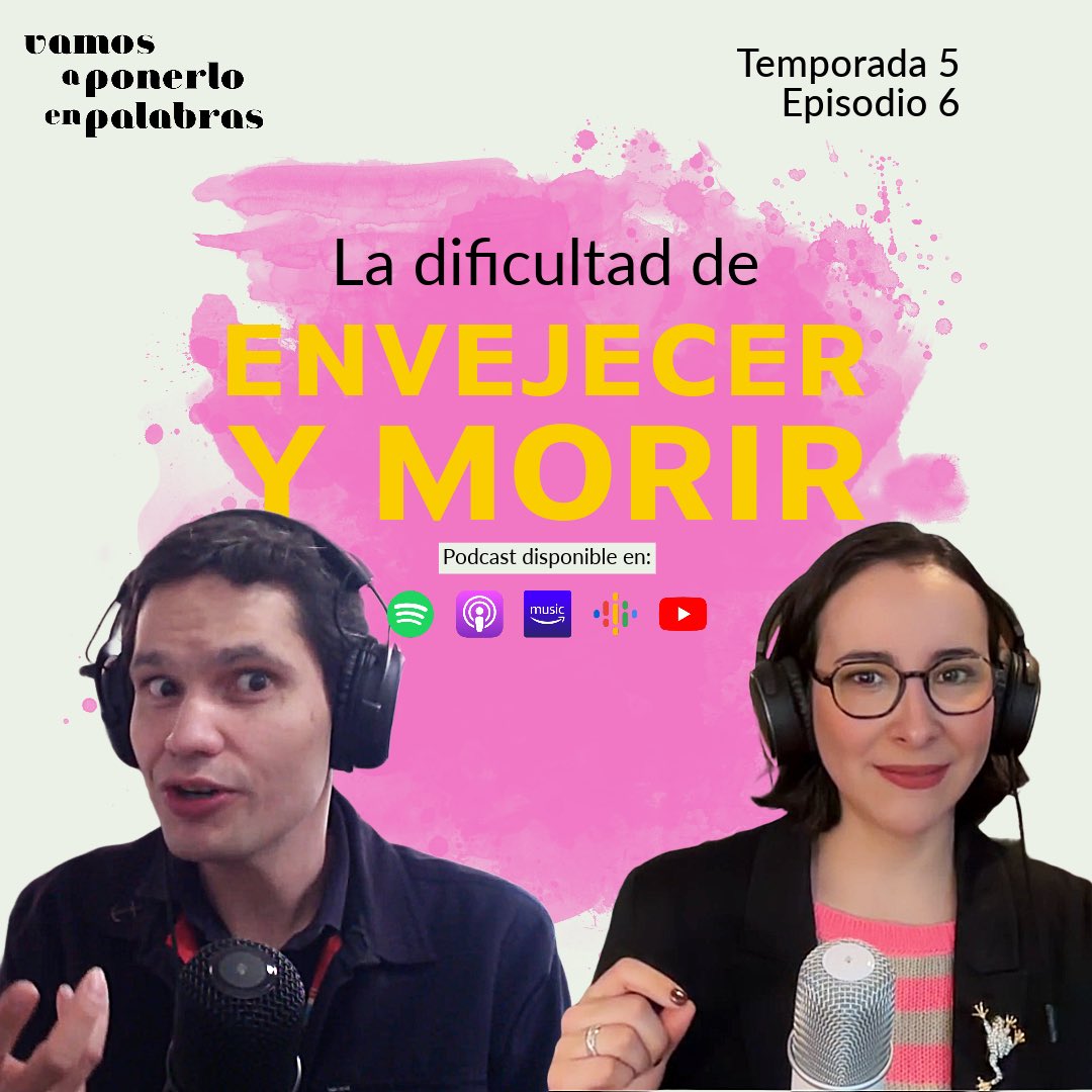 ¿Te has preguntado por qué es tan difícil pensar en la vejez y la muerte? 🤔 No te pierdas este episodio 
youtu.be/F5L-9nb6Tag
