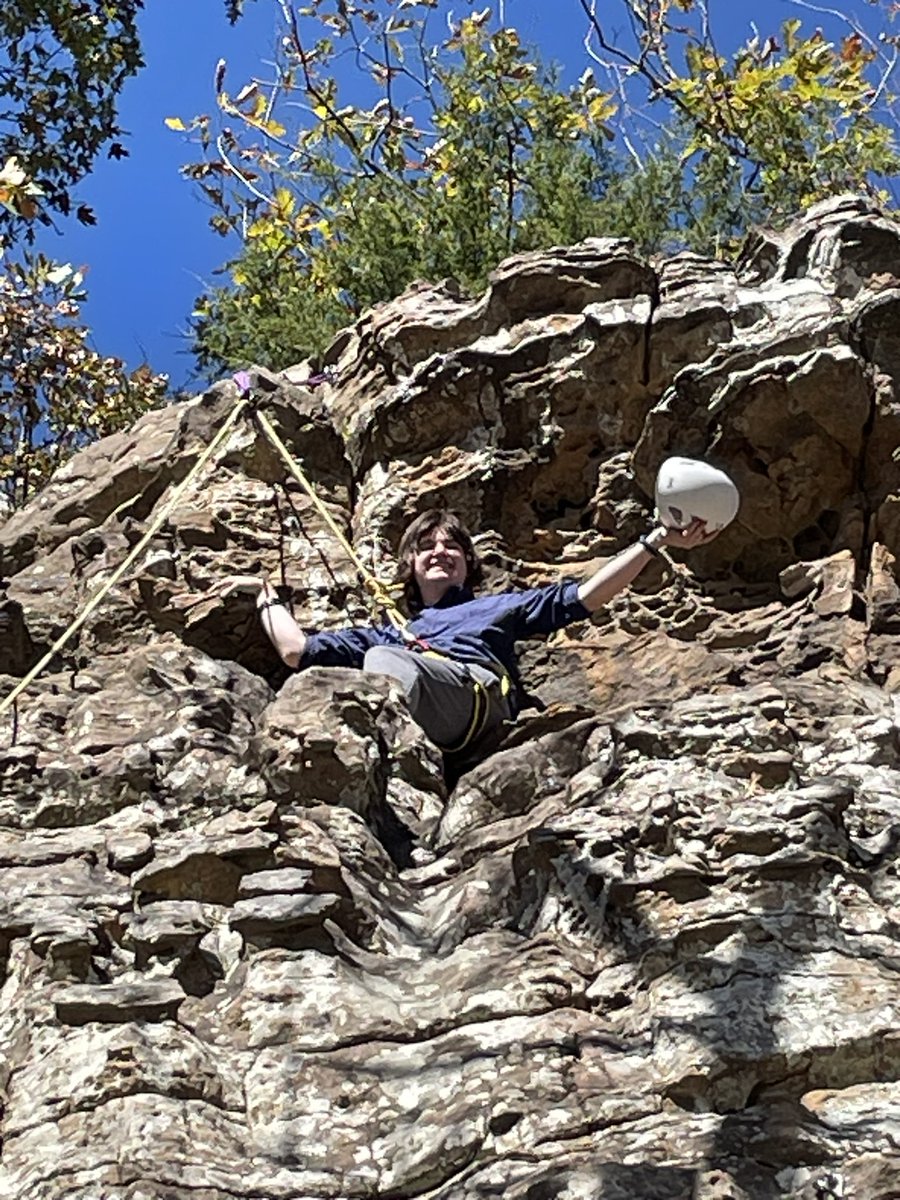 allpsoutdoored's tweet photo. It was a great day to rock climb at Lincoln Lake! #outdoored #allps https://t.co/itOznZ5uwJ