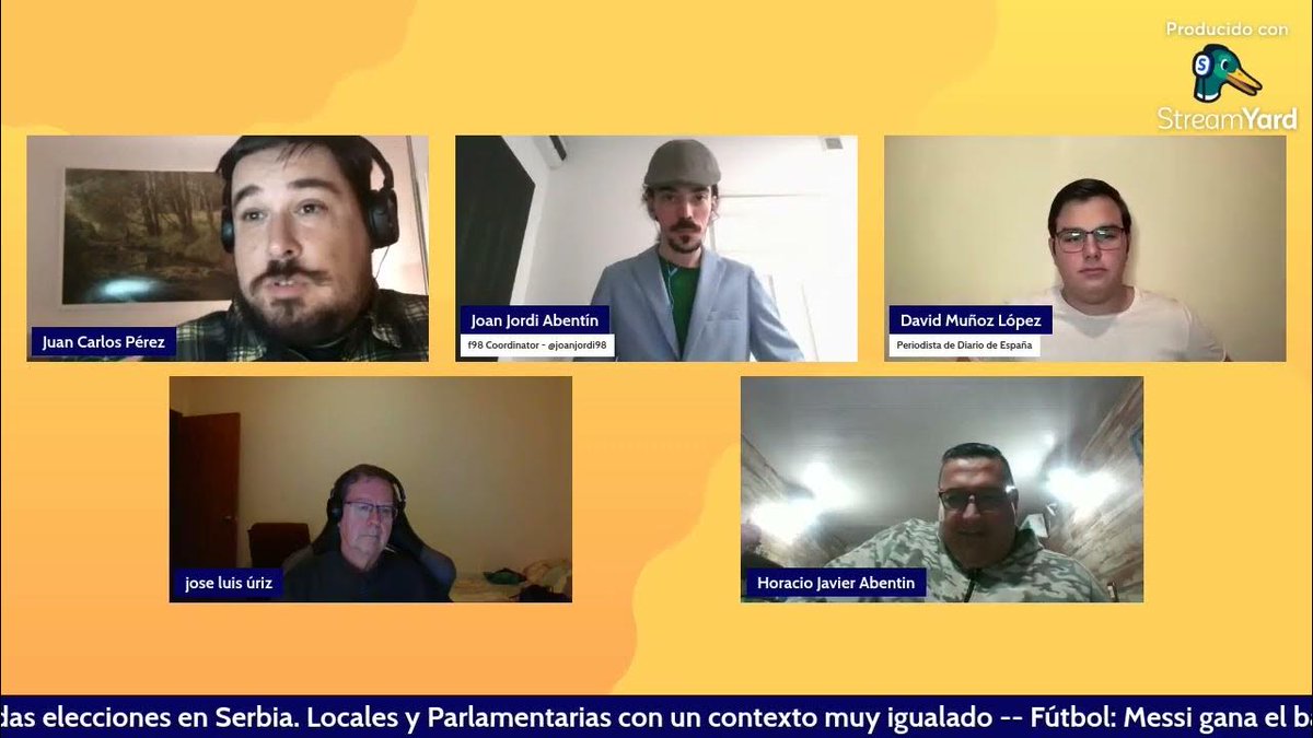 el98info's tweet photo. Y ya empieza la #GalaPolíticoLamentable2023. 

¿Quién se llevará el premio? 

¿ @IreneMontero ? ¿ @NunezFeijoo ?

Con nuestros jueces @UrizIglesias, @DavidMunozL de @DiarioEspana_es, #Horacio, @euroberri, @jesusdelacruzol y @joanjordi98

ESTRENO 22H 👇

https://t.co/Duyn3slb0b https://t.co/dbo1GRfUoa