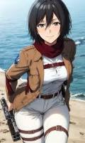 crazycarnage21's tweet photo. @GFuelEnergy @AttackOnTitanEN @Crunchyroll mikasa Ackerman https://t.co/6fynXUxhxd