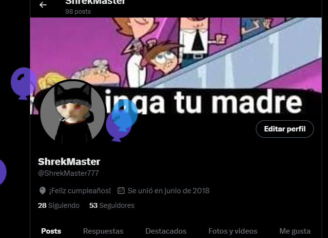 ShrekMaster777's tweet photo. hoy es un buen día 🪢🪑 https://t.co/Ci9fAXA5Hv