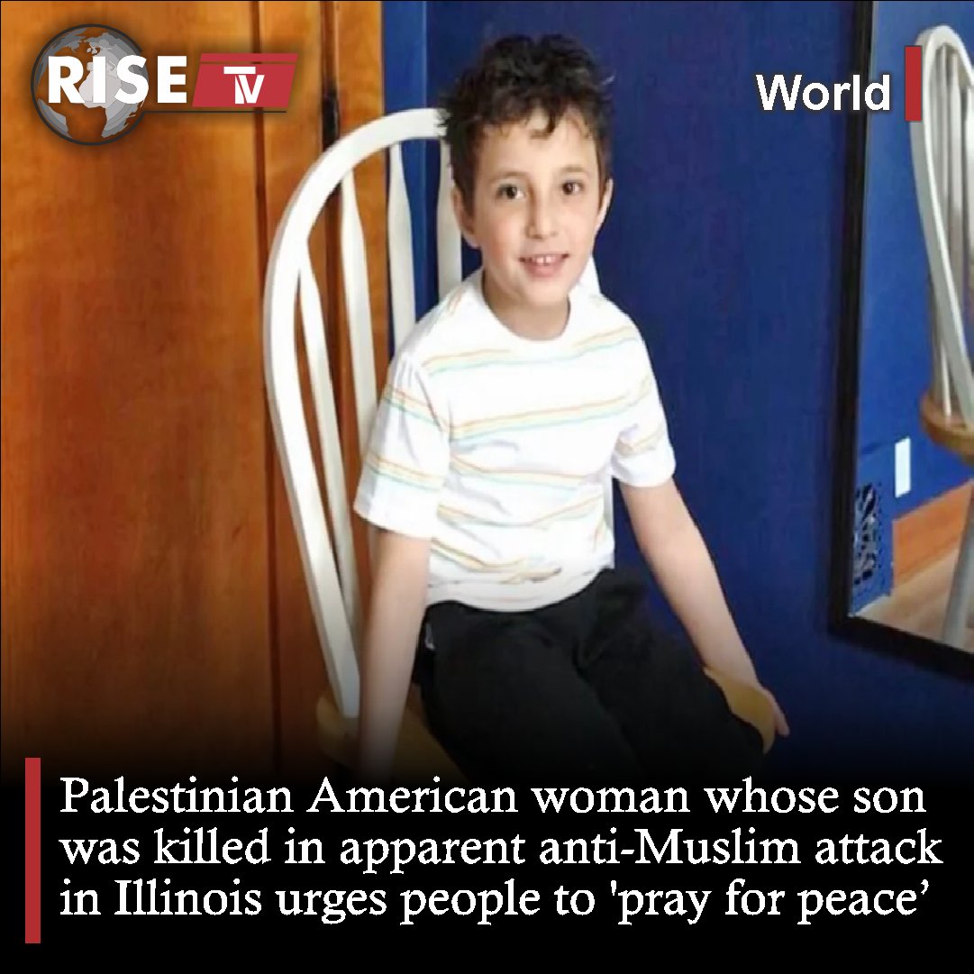 Palestinian American mother, survivor of hate crime tragedy, calls for justice. Hanaan Shahin speaks out after her son's tragic loss. 💔🕊️ #JusticeForWadea #EndHateCrimes #risetvofficial