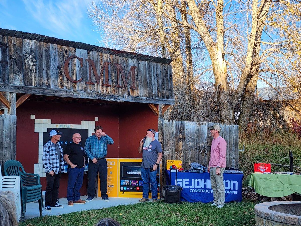 Last month, our Jackson, WY teams gathered for their Craft celebration! They honored our craft workers with awards, raffles, games and more. #BuildingCommunity