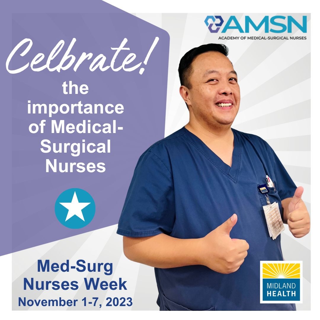 Let’s celebrate and recognize the incredible med-surg nurses! 🎉 It’s the 22nd annual #MedSurgNursesWeek, taking place November 1-7. 🗓️ Join us in thanking med-surg nurses for their commitment to patient care. 💙 Yours to explore: amsn.org/Events/Medical…. #MSNW23 #NursesWeek ...