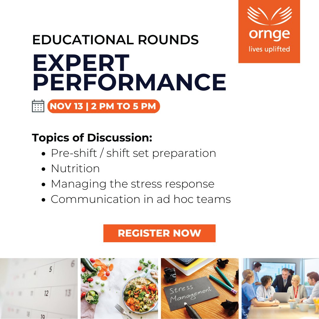 Save the date for the Educational Rounds Expert Performance event, hosted by the Fellowship Group. Date: Monday, November 13, 2023 Time: 1400-1700h EST Theme: Expert Performance Register here: bit.ly/ExpertPerforma…