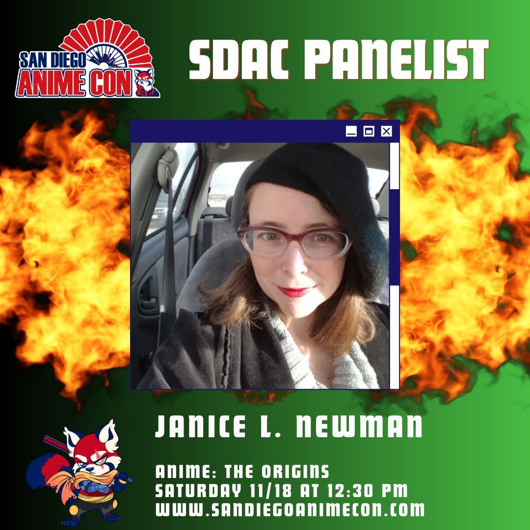 SDAnimeCon's tweet photo. Today's featured panelists Gideon Marcus & Janice L. Newman go back in time w/ "Anime: The Origins" π Sat, 11/18,12:30 pm, Handlery Hotel-Mission Valley β€οΈβπ₯
Tix+Info at https://t.co/B3XZ76fcrT
#sandiegoanimecon #featuredpanelist #gideonmarcus #janicelnewman #animeorigins https://t.co/gapHiE2R9a