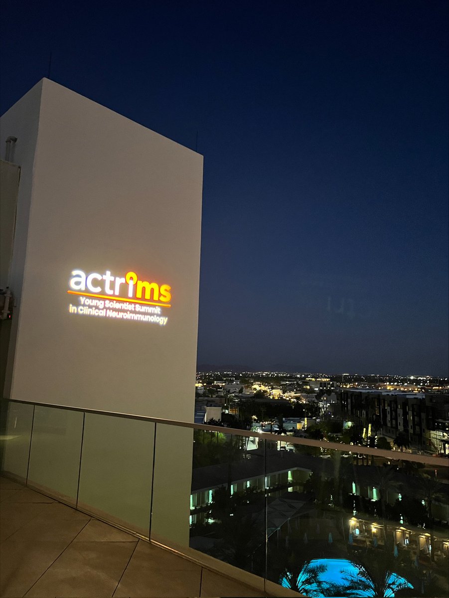 Honored that I could attend and present some research at the #ACTRIMS Young Scientist Summit in Clinical Neuroimmunology!

Was a fantastic event and a great chance to meet and learn with my peers 👨‍🔬