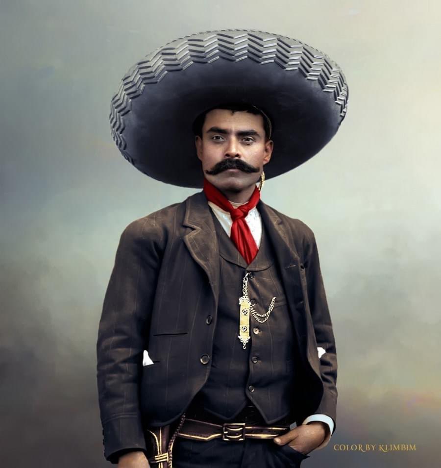 jacobin's tweet photo. On this day in 1911, Mexican revolutionary leader Emiliano Zapata announced the Plan de Ayala with the slogan "Land and Freedom!" https://t.co/cieugPiPZJ