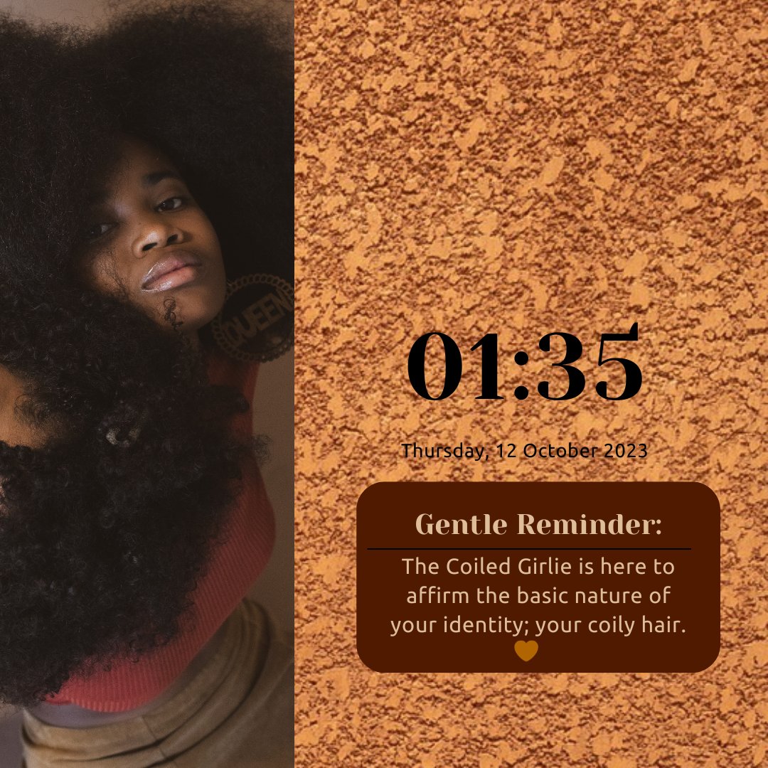 itsthestylehive's tweet photo. Share with + Tag any sensational #CoilyHairedGirlie (@thecoiledgirlie) you know, because this post is for her.
🤎

#TheCoiledGirlie 
#CoilyHair
#TheStyleHive https://t.co/q1bnX7FE0u