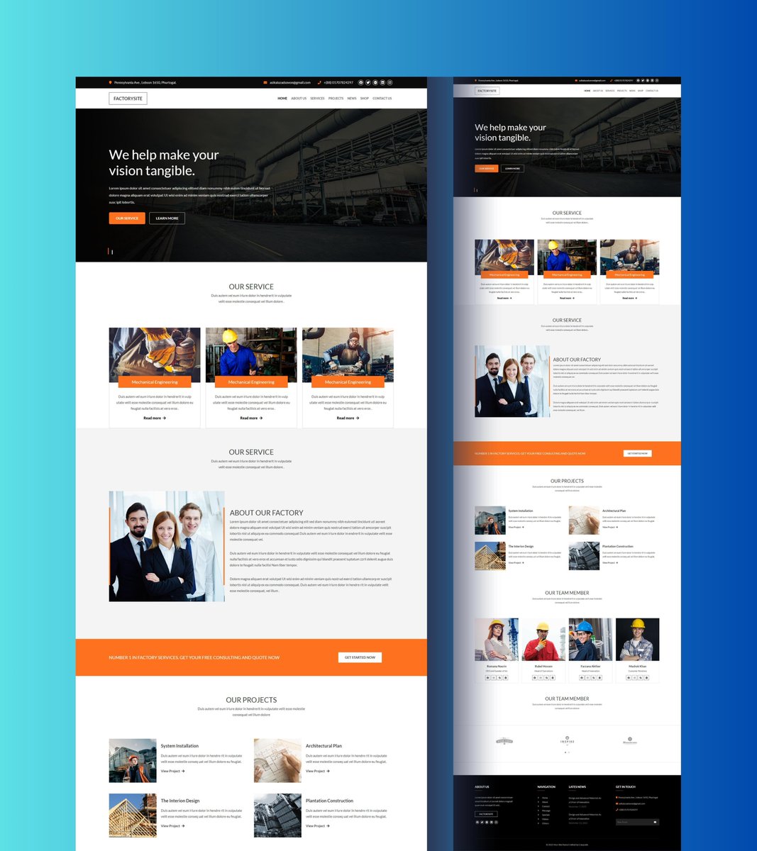 Construction Website Design Complete. Luxury animation and premium-level construction website. The client is satisfied.
You can inbox to see more premium-level construction websites.

➥ Hire Me: fiverr.com/s/5lKV63

#Daddy #constructionworker #Ringo #JulianAssange #Fiverr