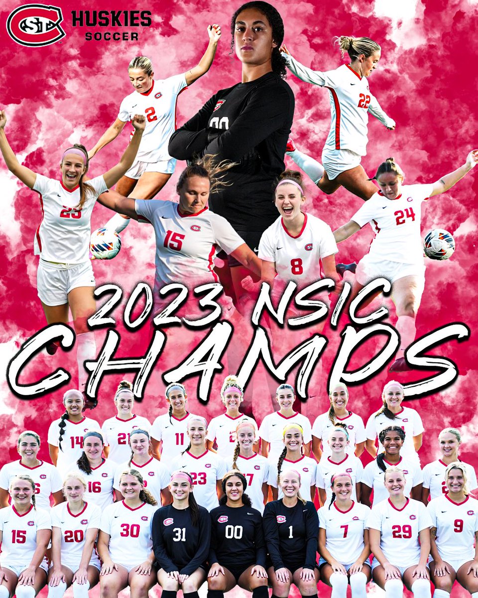For the first time in program history, the Huskies are NSIC Regular Season Champions🏆

#GoHuskies⚽️