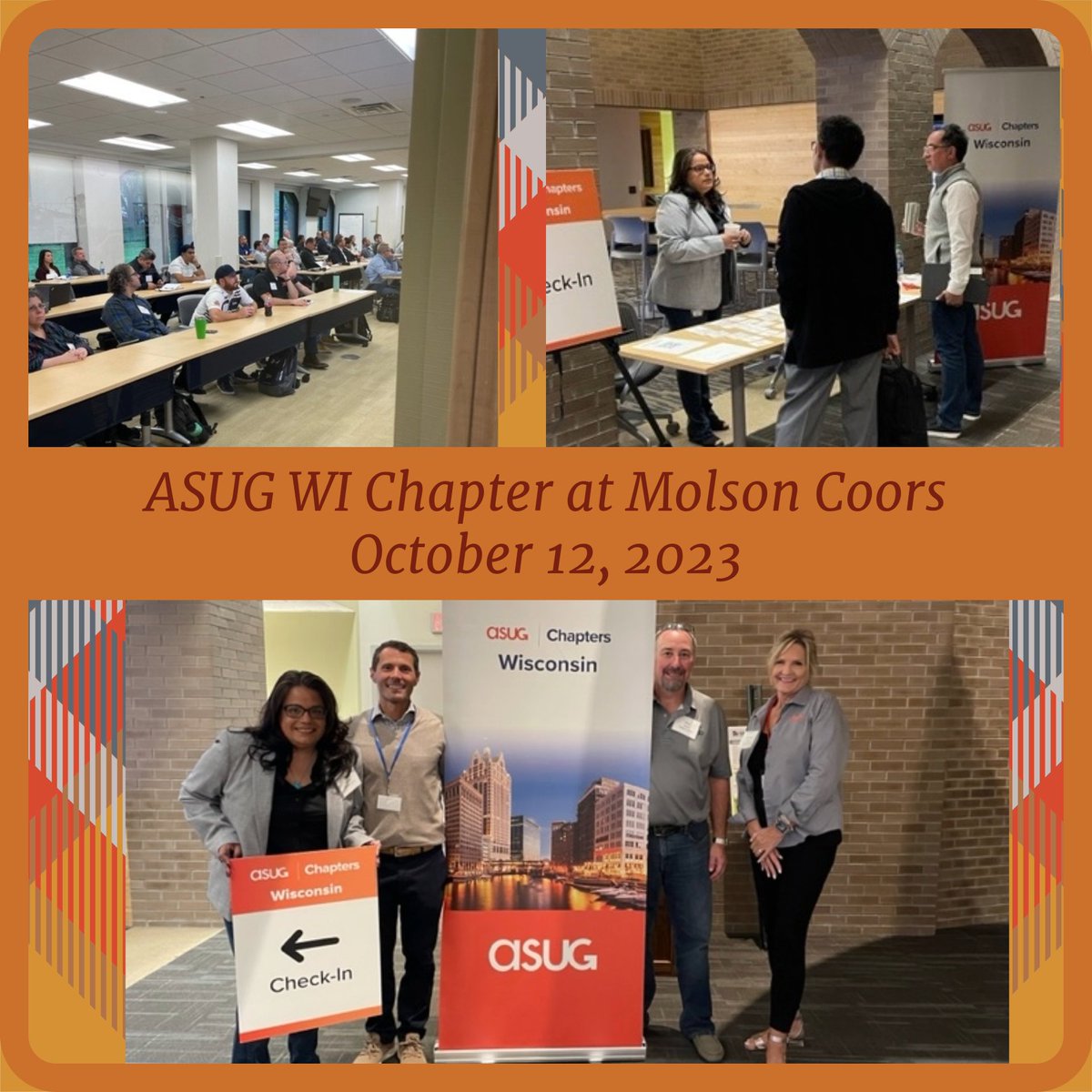 #TBT to last month's <a href="/ASUG_WI/">ASUG_WI</a> fall gathering at <a href="/MolsonCoors/">Molson Coors Beverage Company</a> in Milwaukee! 
<a href="/ASUG365/">ASUG</a> <a href="/asug_events/">ASUG Events</a> #SAP