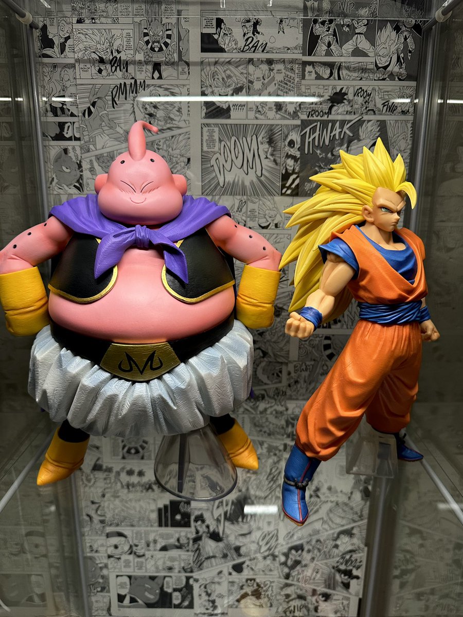 onshmeee7's tweet photo. Buu Saga Collection 🐉 It’s growing!!! The Great Battle Of The Universe 😱 
.
.
.
.
#majin #majinbuu #majinbuusaga #superbuu #majinvegeta #debura #ssj2 #ssj2gohan #gohan #ssj3 #ssj3goku #Goku #kakarot #DBZ #DragonBall #DragonBallZ #masterlise #figure #collection #ichibankuji #FYP https://t.co/OqDNOw515B