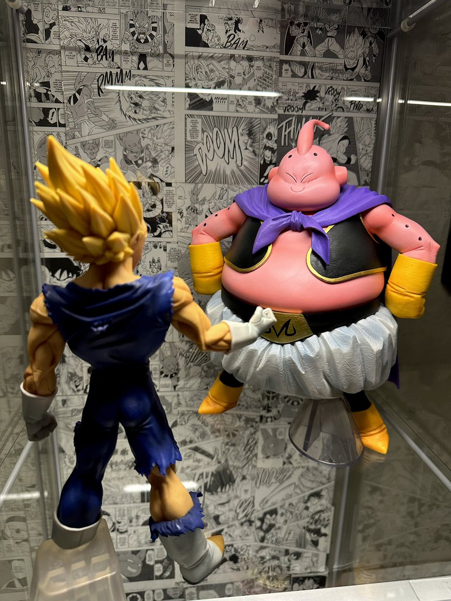onshmeee7's tweet photo. Buu Saga Collection 🐉 It’s growing!!! The Great Battle Of The Universe 😱 
.
.
.
.
#majin #majinbuu #majinbuusaga #superbuu #majinvegeta #debura #ssj2 #ssj2gohan #gohan #ssj3 #ssj3goku #Goku #kakarot #DBZ #DragonBall #DragonBallZ #masterlise #figure #collection #ichibankuji #FYP https://t.co/OqDNOw515B