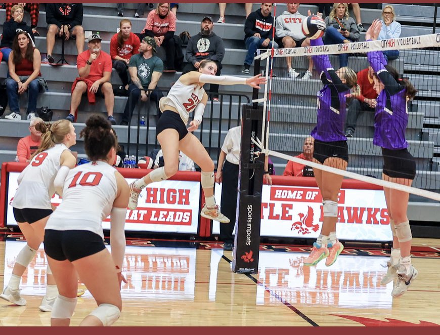 City High Volleyball (@cityhighvb) on Twitter photo Senior Claire Ernst
1st Team All Conference
Valley Division
1K+ Career Kills
2023 Season
356 Kills
190 Digs
22 Aces
21 Blocks
Thank you! Looking forward to following your success at Oakland University
Go Grizzlies!! ♥️🏐
<a href="/ernstclaire_/">Claire Ernst</a> Senior Claire Ernst
1st Team All Conference
Valley Division
1K+ Career Kills
2023 Season
356 Kills
190 Digs
22 Aces
21 Blocks
Thank you! Looking forward to following your success at Oakland University
Go Grizzlies!! ♥️🏐
<a href="/ernstclaire_/">Claire Ernst</a>