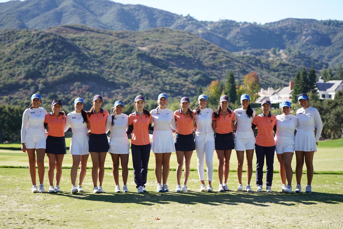 UCLAWomensGolf's tweet photo. 𝐓𝐡𝐚𝐭’𝐬 𝐚 𝐰𝐫𝐚𝐩 𝐨𝐧 𝐅𝐚𝐥𝐥 🍂 

Thanks @coachcforsyth for setting up our match with @WavesGolf at Sherwood Country Club. It was a fun day for all!!

#GoBruins x #BruinWave https://t.co/WaImhG5hAY
