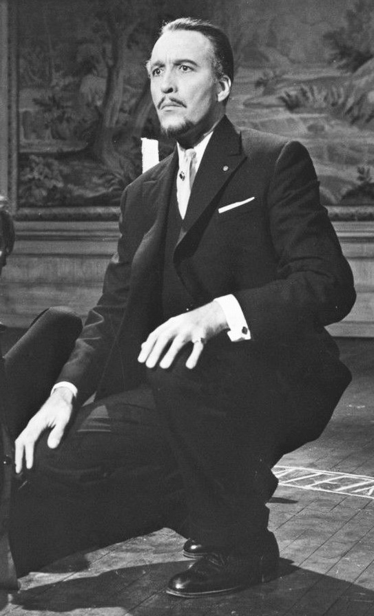 Christopher Lee as Duc de Richleau in The Devil Rides Out (1968) Hammer Films