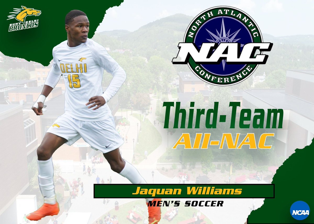 Third Team All NAC Conference ⭐️ Freshman Jaquan Williams