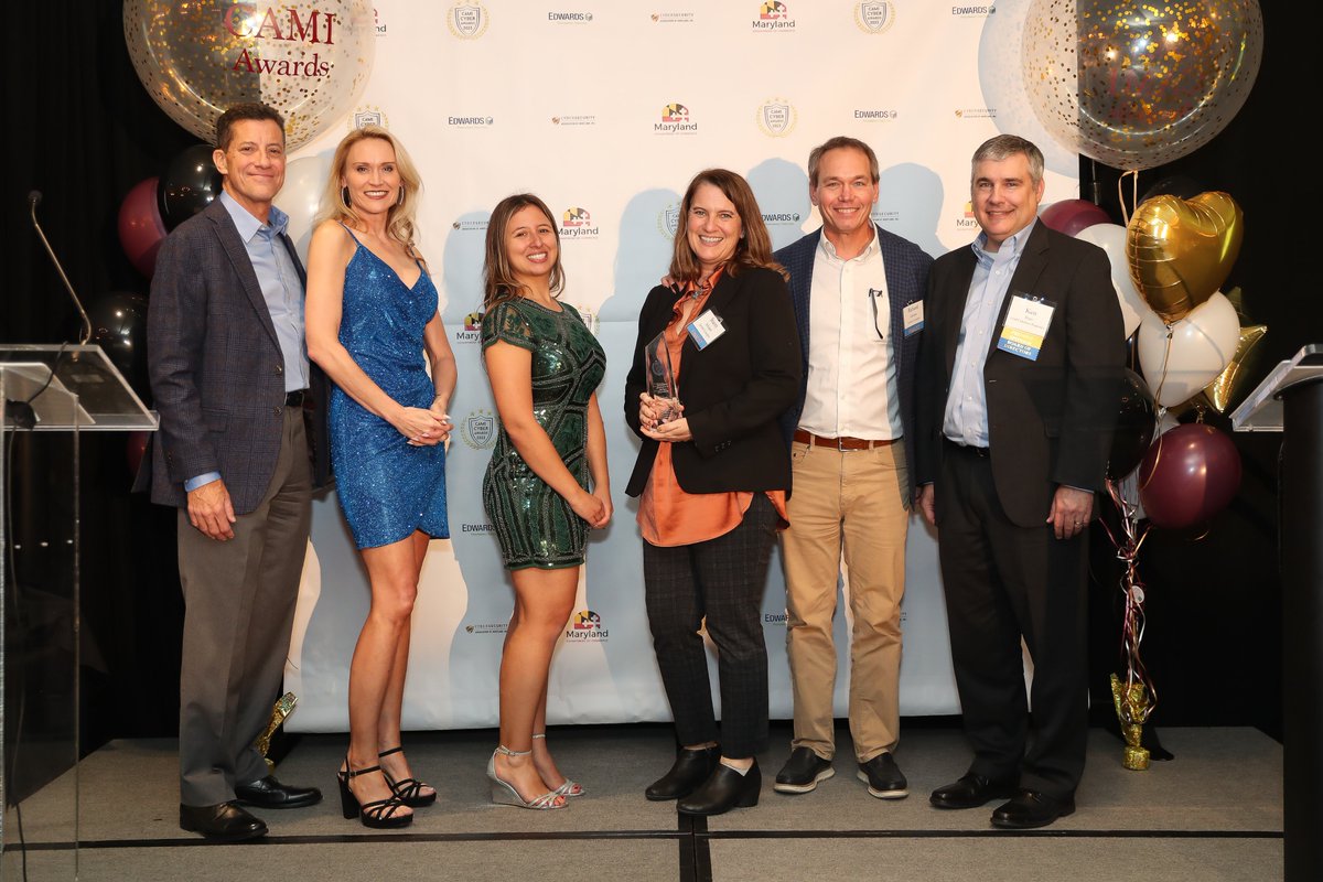 JovianConcepts's tweet photo. Jovian Concepts is honored to be named Government Contractor (<$50M) of the Year by @CAMIcyberMD  last week at the Cybersecurity Awards. https://t.co/TBdDLc43KS

#CAMIAwards #CAMIAwards2023 #cyber
#cybersecurity https://t.co/vTyWe7WVJL