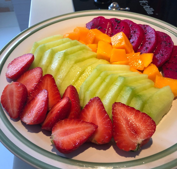 😝📷Fresh fruit always whets the appetite