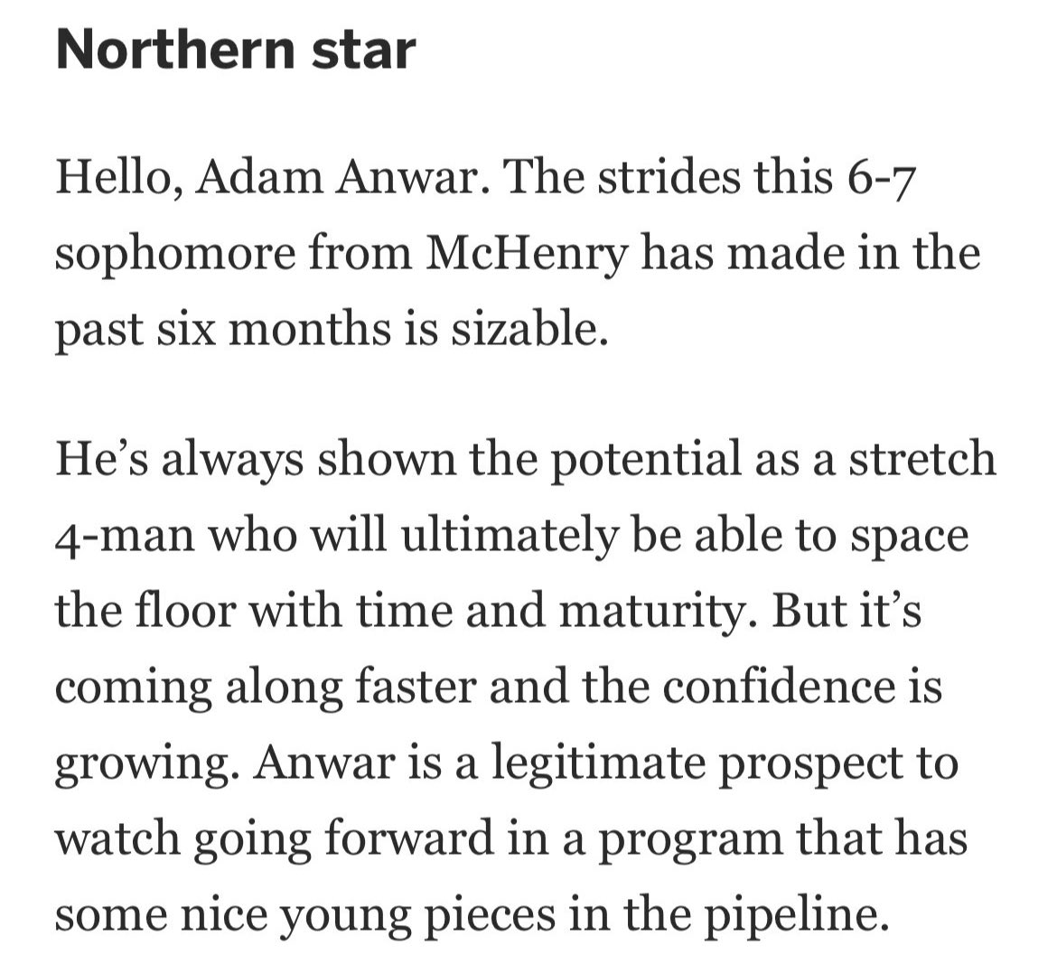 Thank you <a href="/joehoopsreport/">Joe Henricksen</a> for recognizing my development // Progress Made Everyday📈Ready for this season. <a href="/McHenryBBB/">McHenry Basketball</a> <a href="/FundamentalUA/">Fundamental U</a>