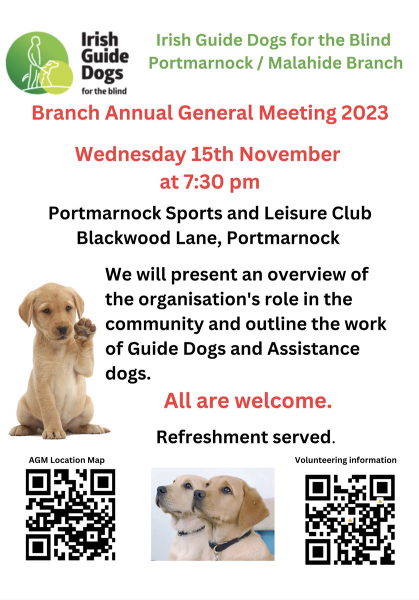 Irish Guide Dogs Portmarnock-Malahide tweet media