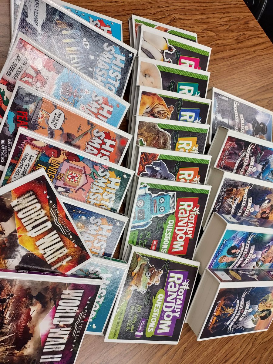 OlleLibrary's tweet image. Today we received some new books.  I am so excited to share them with the students. They are going to love them.  #BookExcited #NewBookSmell #LoveReading @Alief_Libraries @OlleMightyOwls