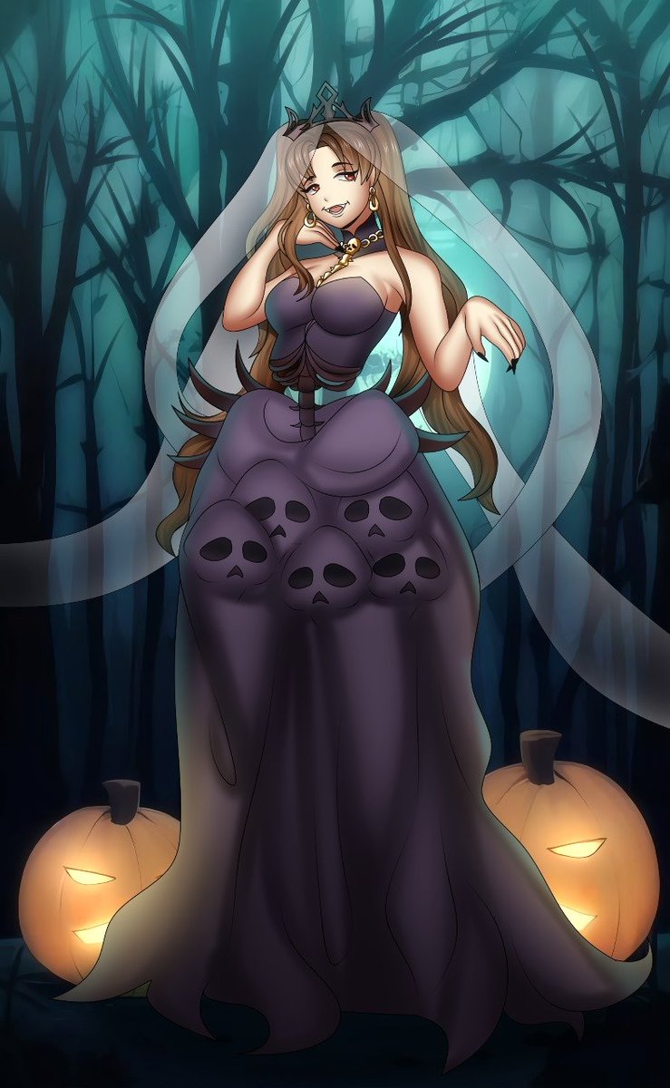 Vampire ereshkigal, magic make the best costume

Art by: <a href="/ASHLEYMOON595/">アシュリームーン</a>