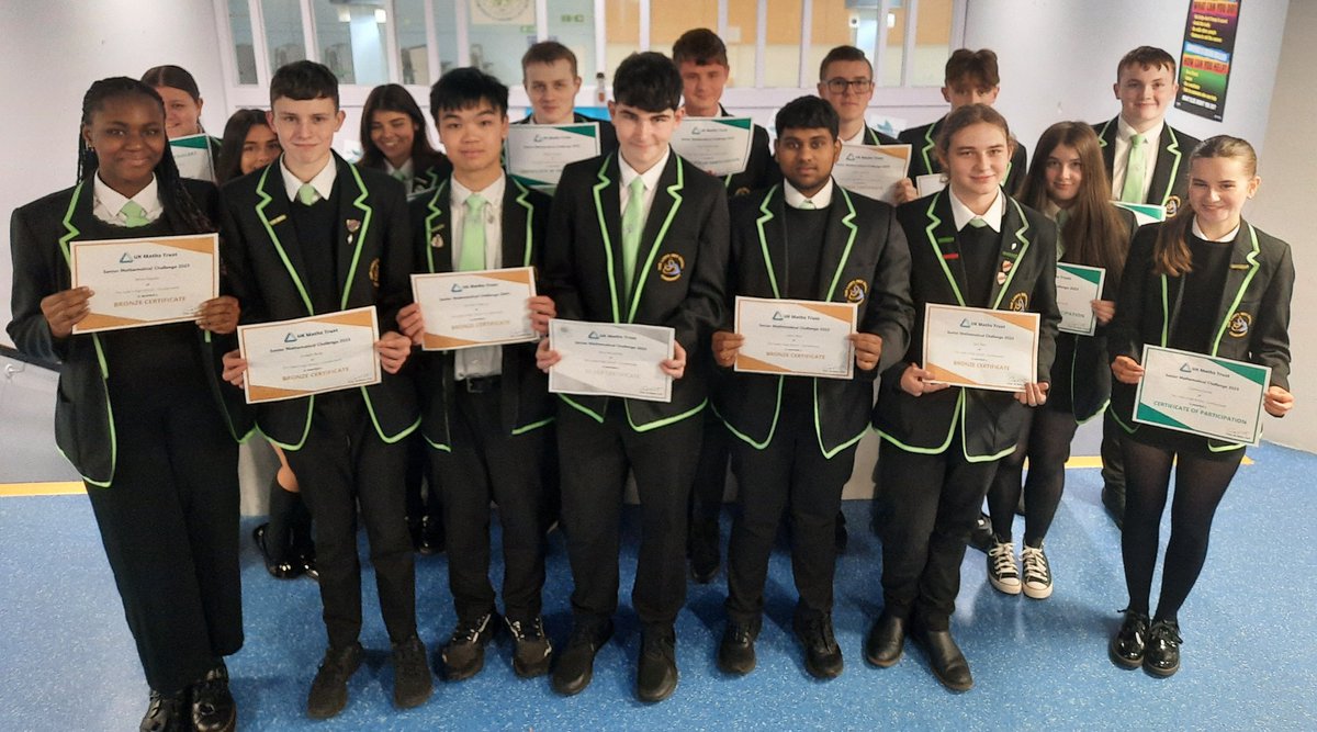 Congratulations to some of our S5/6 UKMT Senior Maths Challenge winners and participants. Well done everyone!! #theourladysway <a href="/OLHSCumbernauld/">OLHS Cumbernauld</a>