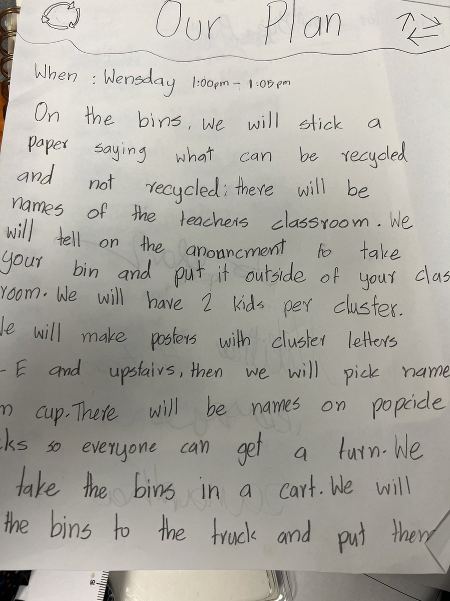 MissLThomas's tweet photo. It’s been a great week for @ibpyp here at @briarmeadowK_8! The 5th graders implemented their action plan for their How We Organize Ourselves unit on systems (a revamped recycling system) and 3rd grade welcomed our resident BCS parent and space-expert to share his knowledge (1/2) https://t.co/Nz4Ohffv9G