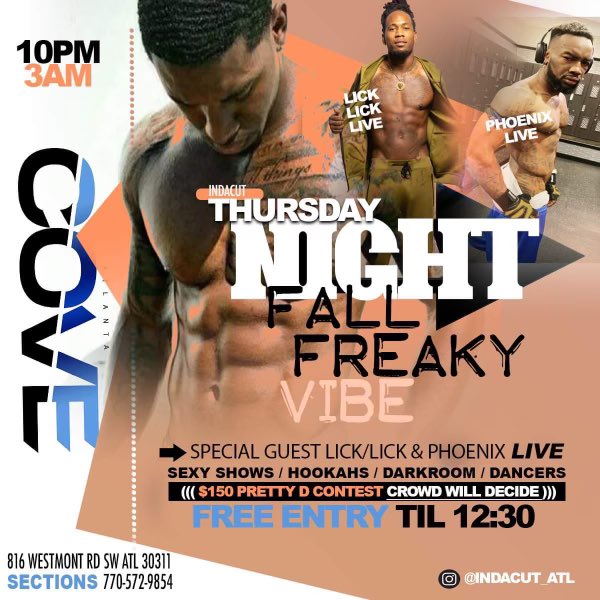 Yall pull up to club cove tonight support my manz @DemiGod_Phoenix we will be in the building dancing<a href="/tag/goodmorning"class="tags"><span>#goodmorning</span></a><a href="/tag/sayitback"class="tags"><span>#sayitback</span></a>