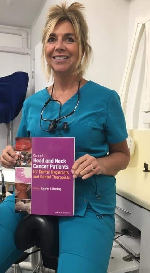 #MouthCancerActionMonth When your dear friend and #dentaltherapist colleague Sarah Thomson takes the time to share the importance of this book with a patient specialising in trichology. #raisingawareness #interprofessionalcollaboration  #headandneckcancer #oralcancer #mouthcancer