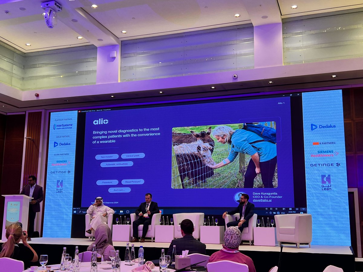 Today, our CEO, Dave Kuraguntla, participated in the "Leveraging AI at Point of Care" forum at the GCC #eHealthconference2023. If you want to learn how we utilize #AI insights with our remote monitoring platform, contact us: ow.ly/uPJc50Q3IBq #ehwdc23  #mwanevents