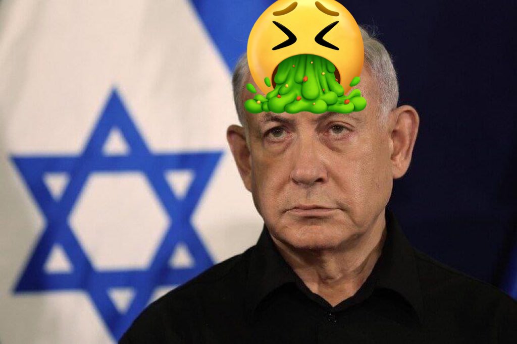 Astridueil's tweet photo. Netanyahu: "We are at the peak of the campaign, we have already achieved impressive successes, we are already beyond the entrances of Gaza City and we are going forward."

The “impressive successes” achieved on November 2:
- 9061 total deaths
- 3760 killed children
- 32000 injured

Here are the achievements of this despicable, disgusting being! War criminal !! Under his occupation administrations he massacred over 18,000 innocent Palestinian civilians!!!

Criminal racist terrorist apartheid regime Netanyahu!!!
@netanyahu 
#Netanyahou_A_criminal_of_war