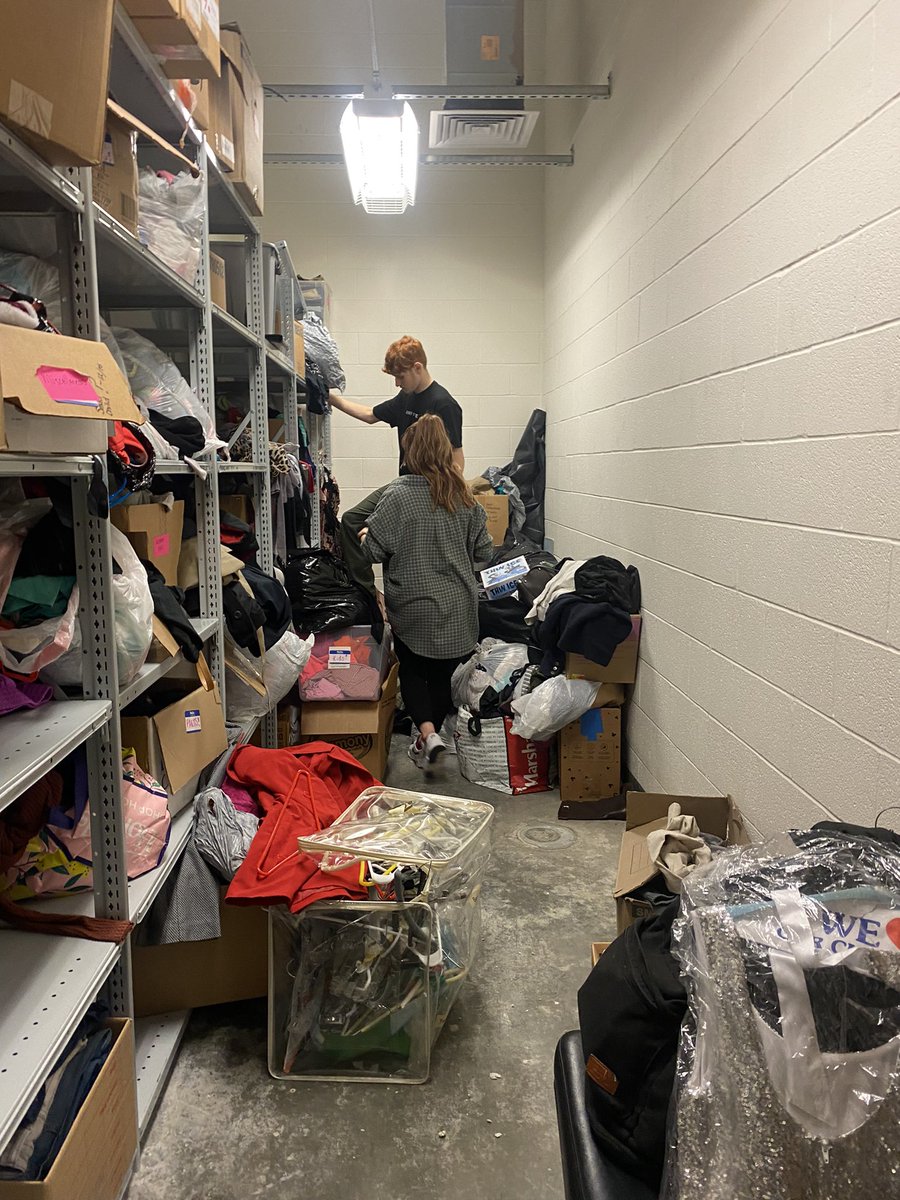 BensonEnglish's tweet image. I’ve spent the past two afternoons working on our Cadet Closet with an amazing team of students #bigfred #cadetcommunity 💛🖤 @CadetsPrincipal