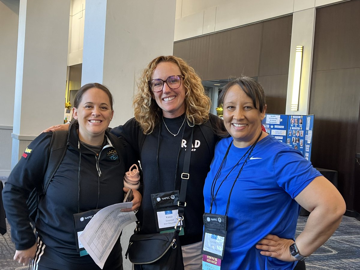 I spy some National APE TOYs with this year’s SCAPE TOY at NAPEC 52 
<a href="/CA_AdaptedPE/">SCAPE</a> <a href="/CAHPERD/">CAHPERD</a> <a href="/SHAPE_America/">SHAPE_America</a> #adapted