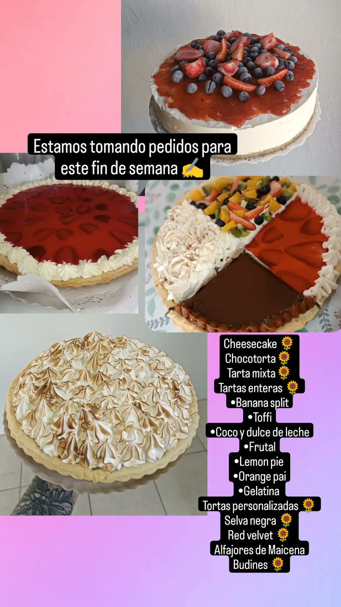 chulyleiva2's tweet photo. Holis estoy tomando Pedidos para este finde❤️‍🩹 
Me ayudan mucho si comparten 🫶 
Mi WhatsApp es 2996051466 por cualquier consulta 🥰 
Gracias 🥹 https://t.co/uMSLRlySPB
