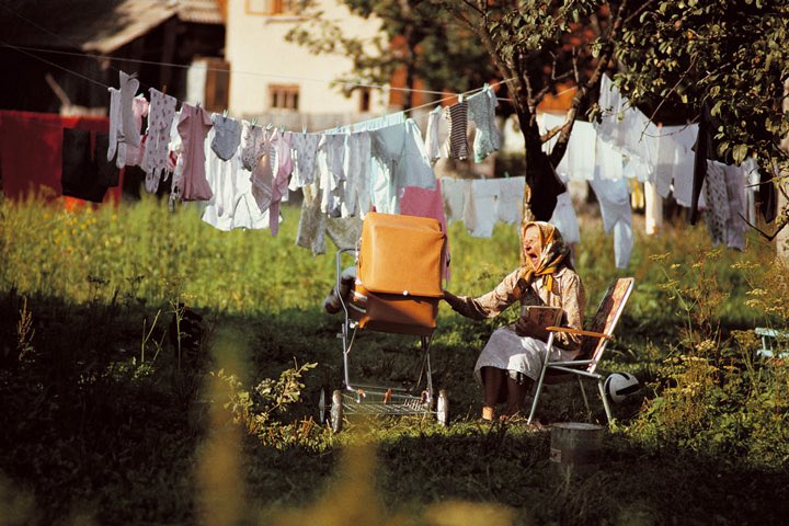 © Chris Niedenthal.
Gdzieś na Podkarpaciu, lata 70