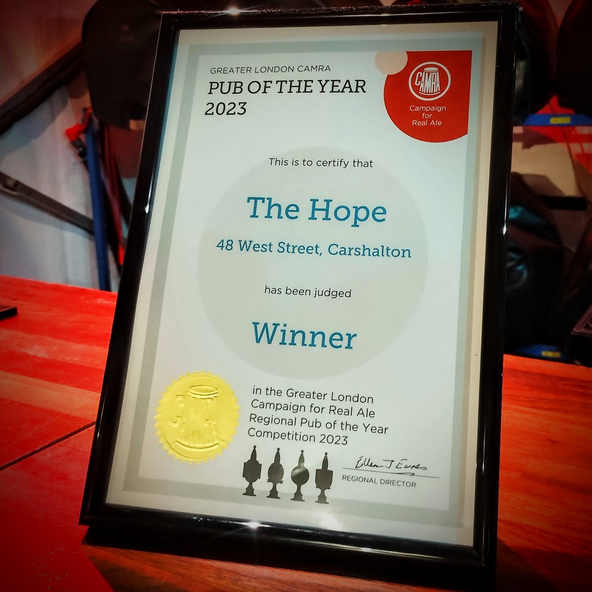 Pubcat @ The Hope, Carshalton tweet media