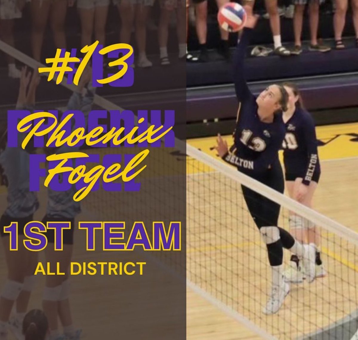 So excited to announce that I have received the honor of being 1st Team All District this season! Thank you <a href="/Pirate_Power/">Eric Scherfenberg</a> Volleyball for making this happen! Can’t wait to get back in the gym with <a href="/MAVS_Volleyball/">MAVS Volleyball</a> Monday!! <a href="/PrepDigMO/">Prep Dig Missouri</a>