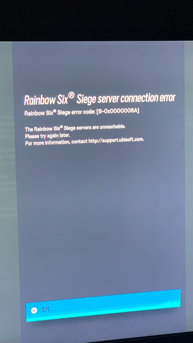 DJRyanEvan's tweet photo. @UbisoftSupport I’ve been trying to play all day. What’s going on? https://t.co/JB3Au1CWq4