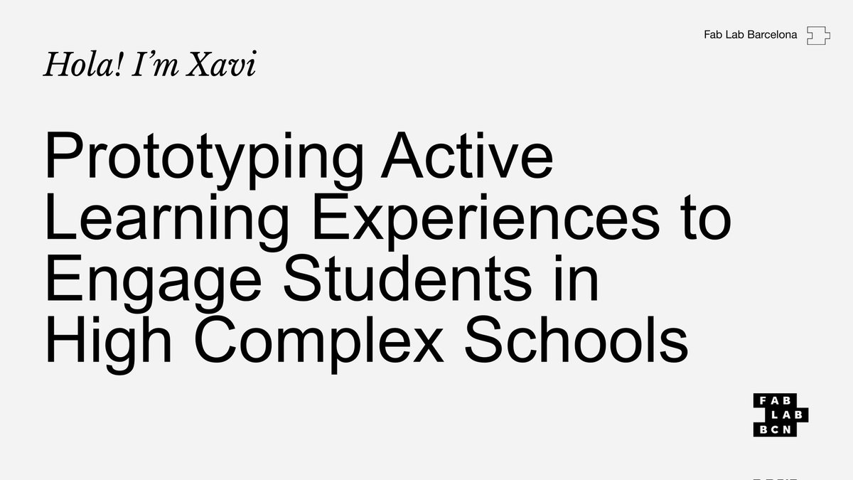 xavidominguez's tweet image. Thanks @gy4nt @xoseperez for letting me share the methodology, processes and technology we follow to co-design, together with incredible teachers, meaningful and equitable active learning experiences that promote knowledge, self-efficacy and curiosity towards STEAM areas.🙌