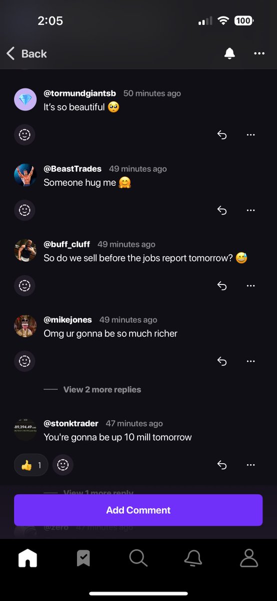kevinxu's tweet photo. Days like today are what @afterhour_hq is all about

$SQ earnings pops +20% and our resident 🐳 with over $16M in shares &amp; calls is likely up another +$10M and the crowd goes wild

Congrats to wTF for inspiring us and to all 111 verified holders 🥂🍾 https://t.co/zuaaPXSvbU