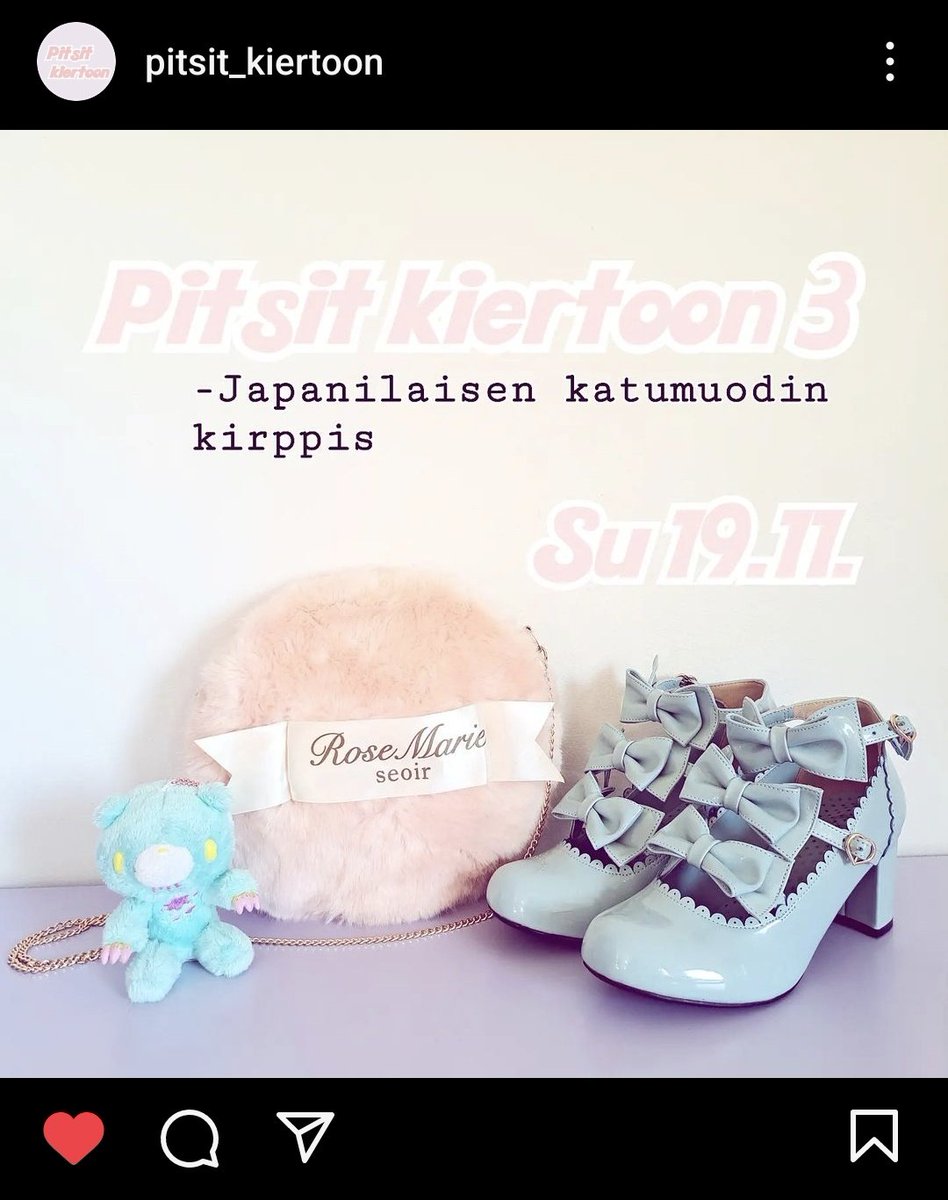 faderica's tweet photo. Yhteisön hyväksi mainostelen: bongasin Instasta Pitsit kiertoon -tapahtuman, eli kirppiksen j-muodille 19.11. Arabianrannassa! 💕 Pöytiä on atm enää tyyliin yks jäljellä, mutta ite meen kattoo tarjontaa 👀✨ https://t.co/0BCzH2oZ6W