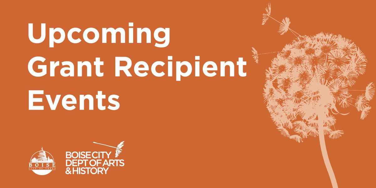 Embrace this cozy, gratitude-filled month with some heart-warming events hosted by #AHGrant Recipients! 🍂

Filter by “Grant Recipient” to browse a list of free and low-cost cultural events held in and around our city’s core.

👉boiseartsandhistory.org/Events

#CityOfBoise #BoiseCreates