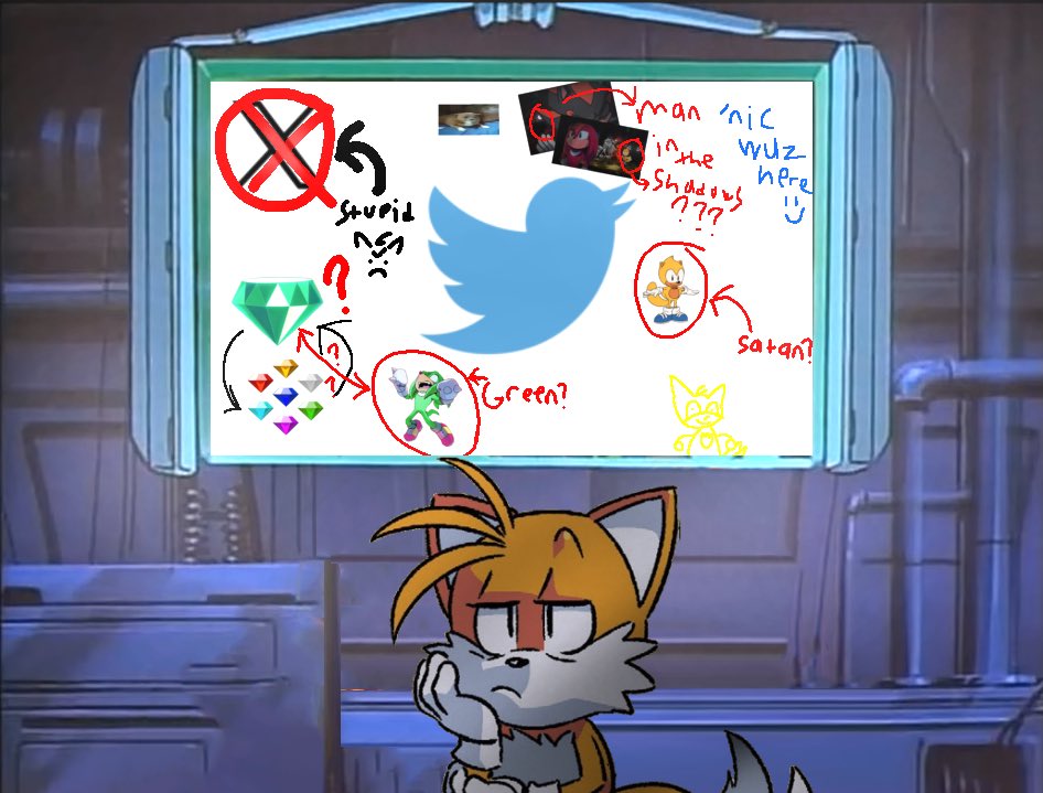 MintLover92's tweet image. Sonic told me I had to “stop mooching off his account” so I decided to make my own.
So, hi guys, I’m Miles, but you can call me Tails, and this is my Twitter page.
I’ll mostly just use this site for research purposes. I’ll be sure to post my findings.