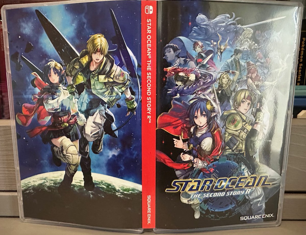 Nintendeal's tweet photo. Star Ocean the Second Story R physical release is currently sold out everywhere except Walmart and Best Buy: https://t.co/8KKoAA5huY

Switch box art shows the dreaded download required banner BUT that download is apparently not required to play (additional languages and day 1 patch) and there is a reversible cover art to hide it