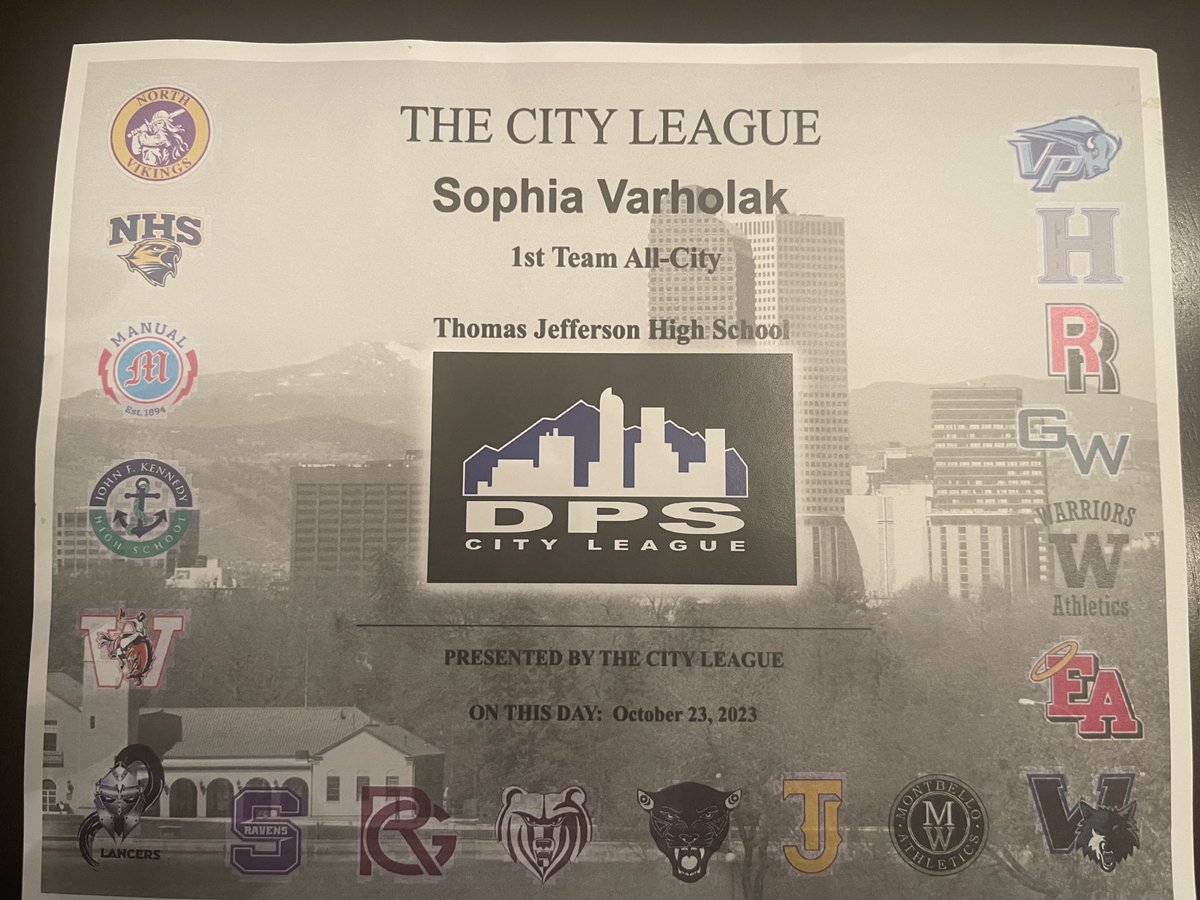 The next Bomber who’s achievements merit recognition is 2026 C Sophie Varholak who achieved honorable mention All State for Thomas Jefferson, 1st Team All City, and helped lead her team to the 3A State Championship final game! <a href="/CoachTedM/">Ted Morrell - Asst. Coach</a> <a href="/coloradobombers/">Colorado Bombers Fastpitch</a>