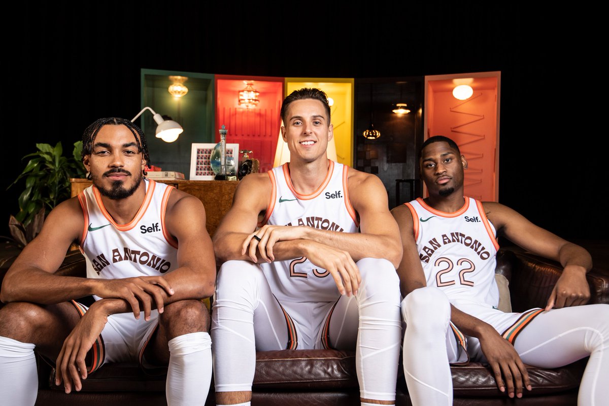 🚨It's a Spurs Jersey Giveaway🚨

🥂🎉🙌Let's celebrate the City Edition🙌🎉🥂
We are giving away a City Edition Jersey 

Like, Comment, and Follow for you chance to win! 

What better way to celebrate?🥳

<a href="/SelfCreditApp/">Self Financial Inc</a> | #Sponsored