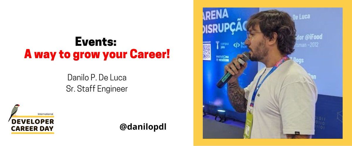 devcareerday's tweet photo. Join us with @danilopdl
#dev_career_day
Link to acess: https://t.co/mTBnNARPNx https://t.co/W3gkPpb50Y